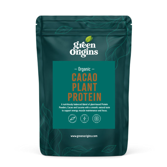 Green Origins Organic Super Cacao Plant Protein Powder
