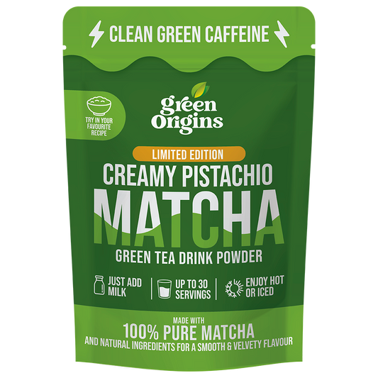 Green Origins Creamy Pistachio Matcha Green Tea Drink Powder