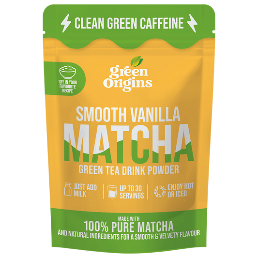 Green Origins Smooth Vanilla Matcha Green Tea Drink Powder