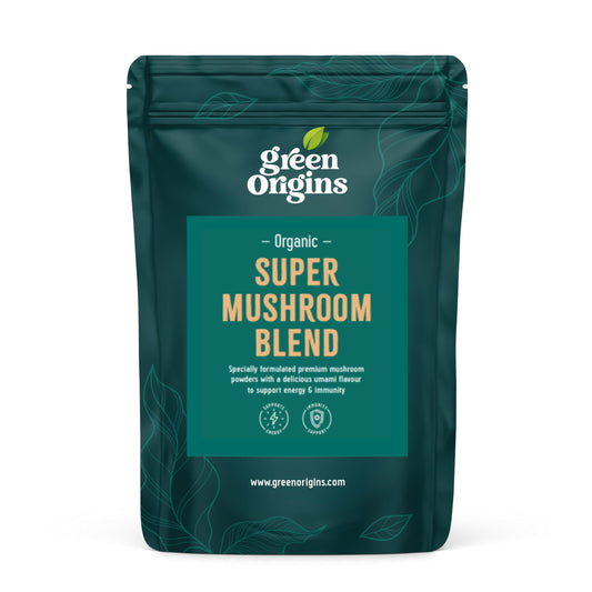 Green Origins Organic Super Mushroom Blend Powder 100g